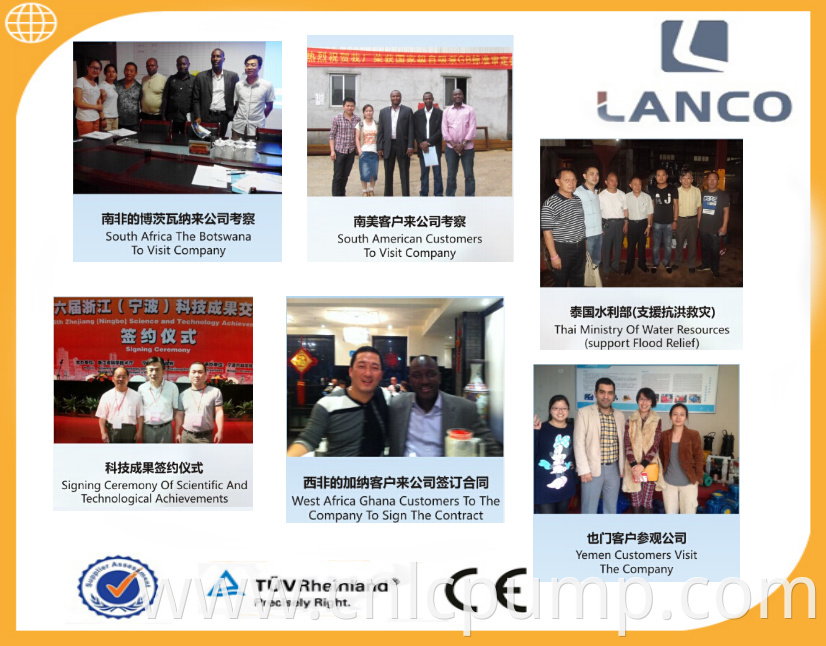 LANCO Industrial sumersible water pumps